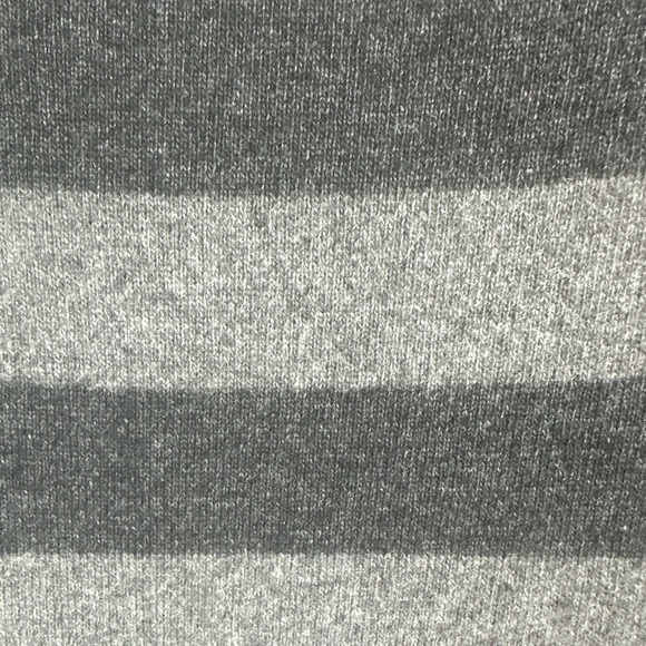 Y2K Blumarine Cashmere Wool Blend Striped  Dress w Embelished Neckline - Picture 8 of 14